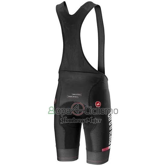 Giro d'Italia Ropa Ciclismo Culotte Corto 2019 Hombre Mangas Cortas APagado Azul